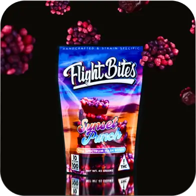 A tropical berry fruit blend topped with strawberry and grape tangy crunchy candy pieces. Made with real fruit.